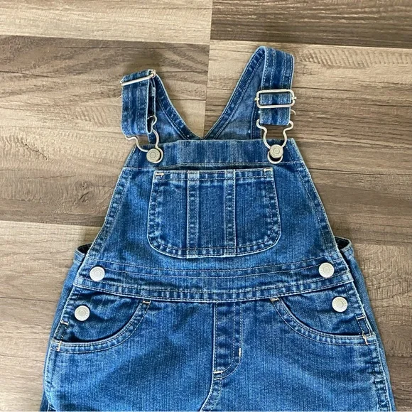 Old Navy Blue Denim Overalls - Picture 4 of 10